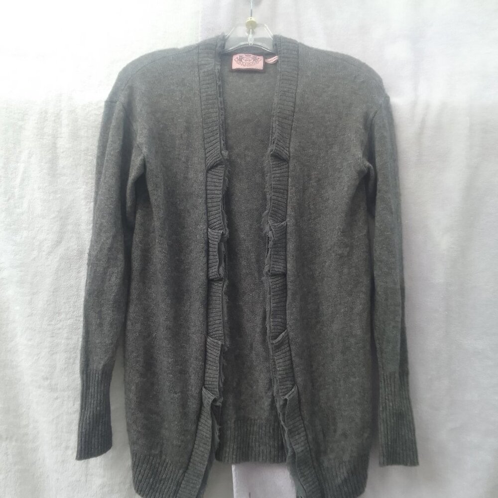 Bundle trendy sunglasses&Juicy Couture cashmere-wool classic exquisite cardigan